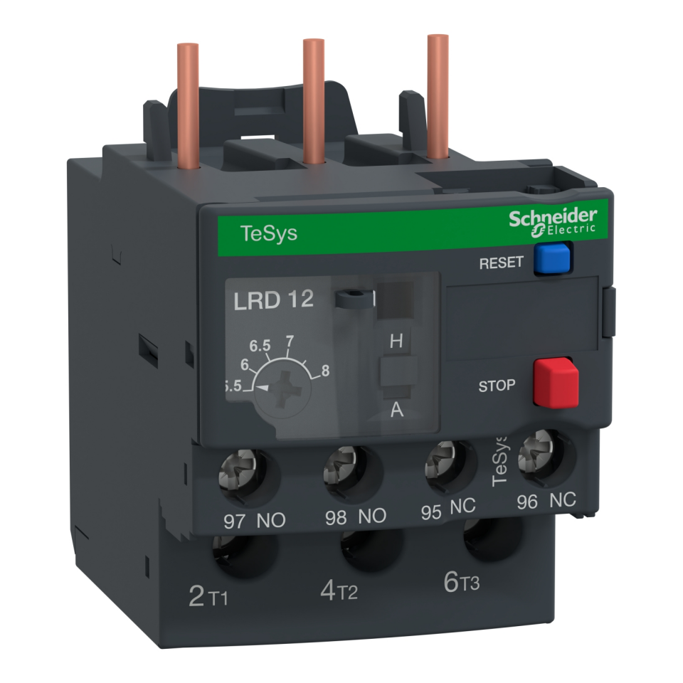 Schneider LRD12 TeSys Termik Röle - 5.5-8A